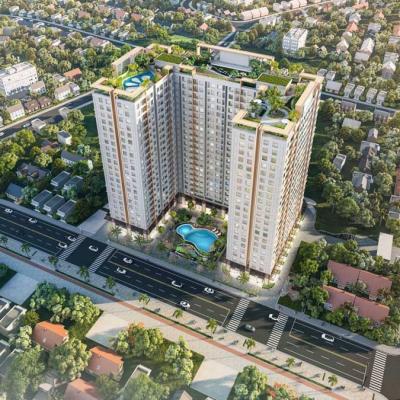 Căn hộ hai phòng ngủ trung tâm TP Thuận An từ 1,1 tỷ đồng