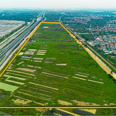 Toàn cảnh khu vực sẽ xây khu đô thị 17.000 tỷ đồng, nằm giữa 3 siêu dự án tỷ USD của Ecopark và Vinhomes