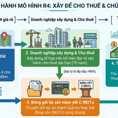 MÔ HÌNH QUỸ ĐẤT R4 VÀ CHIẾN LƯỢC CHỨNG KHOÁN NHÀ Ở CHO THUÊ: KINH NGHIỆM TRUNG QUỐC VÀ GỢI Ý CHÍNH SÁCH CHO VIỆT NAM